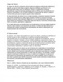 Historia del Cálculo. El Cálculo escolar