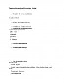 Evaluación sobre Mercadeo Digital