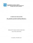 CURSO DE INICIACIÓN PLANIFICACIÓN ESTRATÉGICA