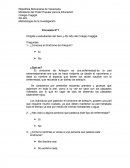 Metodología de la Investigación Encuesta N°1