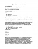 Desarrollo de concepto Gastronomico