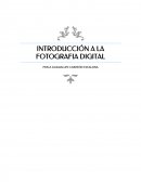 INTRODUCCIÓN A LA FOTOGRAFIA DIGITAL