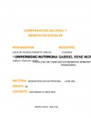 COMPENSACION SALARIAL Y BENEFICIOS SOCIALES