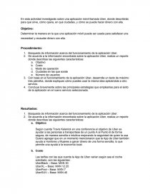 Aplicacion Uber. Página 1