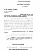 ADN para reconocimiento de paternidad