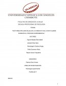 FACTORES INFLUENCIALES EN LA CONDUCTA DE LA RATA ALBINA DURANTE EL PROCESO EXPERIMENTAL