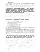 Analisis planificación peru