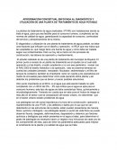 APROXIMACIÓN CONCEPTUAL ENFOCADA AL DIAGNÓSTICO Y UTILIZACIÓN DE UNA PLANTA DE TRATAMIENTO DE AGUA POTABLE