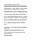 Desigualdad ¿Qué podemos hacer?