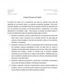 Ensayo Proceso de Diseño. Ingeniería Civil y el Diseño
