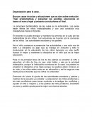 La Organización para la casa.