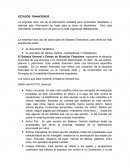 Estados financieros.EL BALANCE GENERAL
