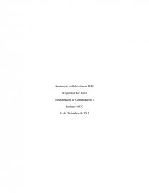 Programación de Computadores I. Página 1