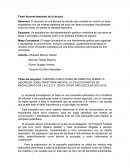 Tarea Aprovechamiento de la lectura