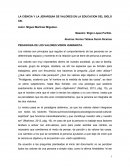 LA CIENCIA Y LA JERARQUIA DE VALORES EN LA EDUCACION DEL SIGLO XXI