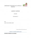 Alimentos y nutrición- bromatología.