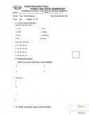 EXAMENES DE LENGUA Y LITERATURA DEL SEGUNDO QUIMESTRE