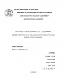 IMPACTO DE LA CRISIS ECONÓMICA EN LA SALUD MENTAL DE LOS HABITANTES DE LA POBLACION MARIARA, MUNICIPIO DIEGO IBARRA, ESTADO CARABOBO