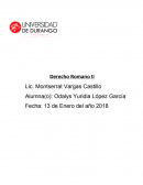 Derecho Romano ¿QUE ES LA OBLIGACION?