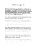 El último mejor día