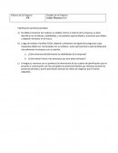 Planificación próximos periodos: Taller de negocios