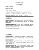 PASTORELA 2015 PERSONAJES