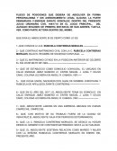 PLIEGO DE POSICIONES QUE DEBERA DE ABSOLVER EN FORMA PERSONALISIMA Y SIN ASESORAMIENTO LEGAL ALGUNO