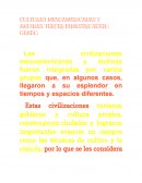 CULTURAS MESOAMERICANAS Y ANDINAS. TERCER BIMESTRE SEXTO GRADO.