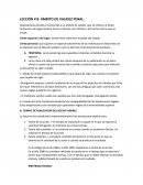 LECCIÓN # 8: ÁMBITO DE VALIDEZ PENAL