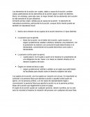 Los elementos de la acción