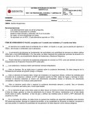 ÍTEM DE VERDADERO O FALSO, complete con V cuando sea verdadero y F cuando sea falso.