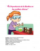 La importancia de la bioética en los análisis clínicos