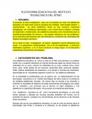 PLATAFORMA EDUCATIVA DEL INSTITUTO TECNOLOGICO DEL ISTMO