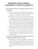 Análisis de la película Rosetta