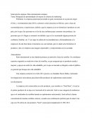 Búsqueda de oportunidades de mejora en sistema de marketing