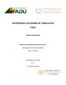 Maquinaria Laboratorio de materiales