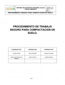 El nuevo Procedimiento de placa compactadora