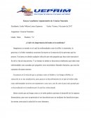 Ensayo Académico-Argumentativo de Ciencias Naturales