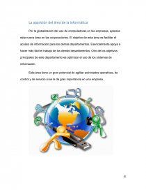 Cual es la Importancia de la informatica para el desarrollo de una empresa. Página 6