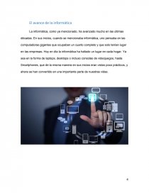 Cual es la Importancia de la informatica para el desarrollo de una empresa. Página 4