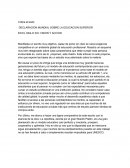 DECLARACION MUNDIAL SOBRE LA EDUCACION SUPERIOR