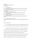 Resumen - Plan de prueba de software: