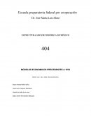 MODELOS ECONOMICOS PRECEDENTES A 1970