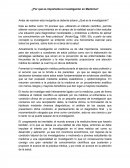 ¿Por qué es importante la investigación en Medicina?