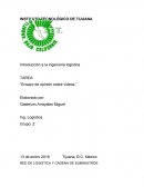 Ensayo sobre red logistica