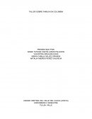 Ensayo sobre el Taller sobre familia en colombia