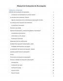 Manual de Evaluación de Desempeño
