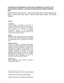 Actualización del Diagnóstico de salud de los habitantes de la calle 2 en la colonia Estado de México