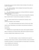 Análisis de objetos tecnológicos