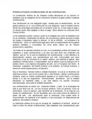 Cual es la Síntesis principios constitucionales de las contribuciones.